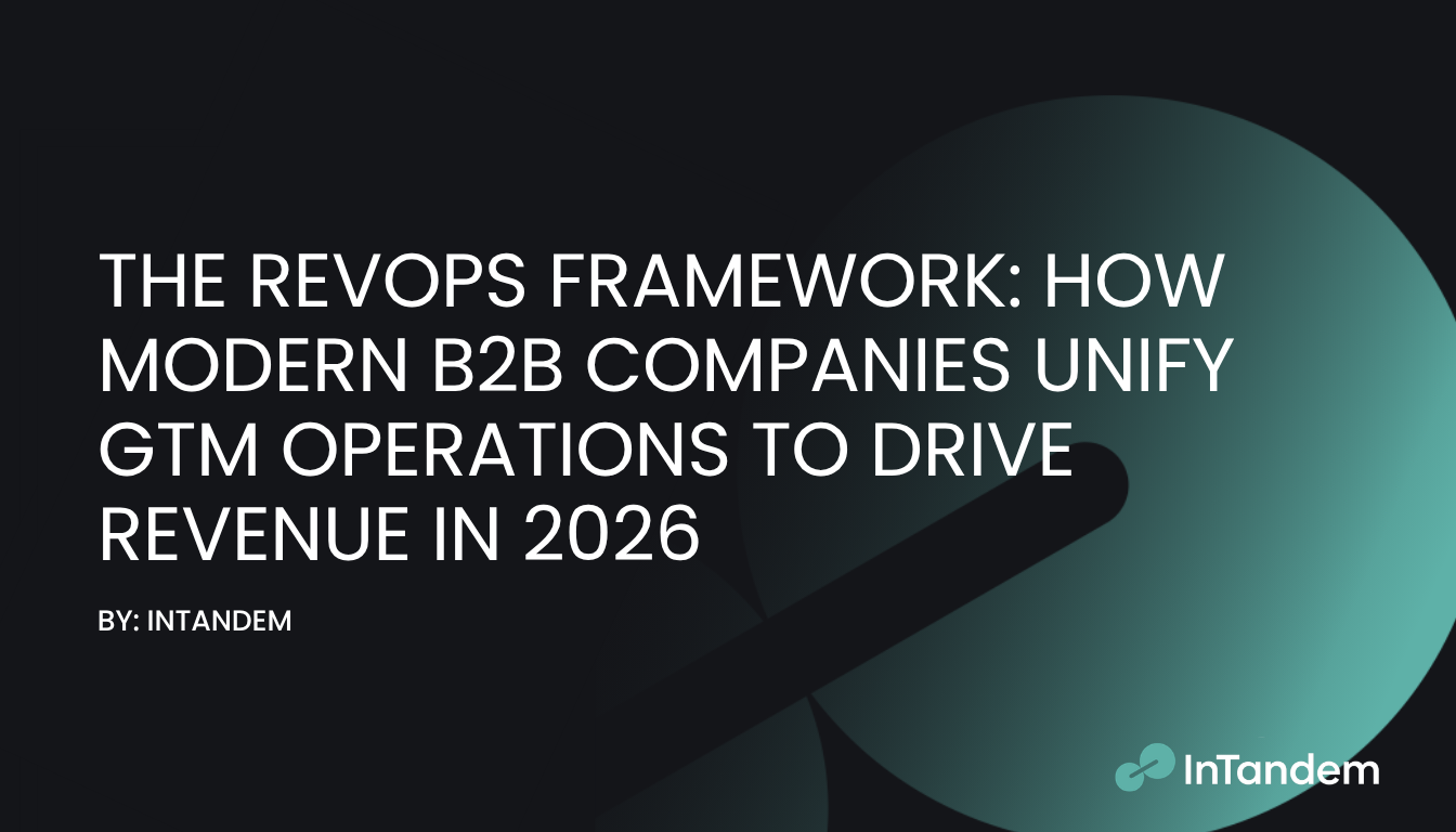 A 2026 blog about the RevOps Framework